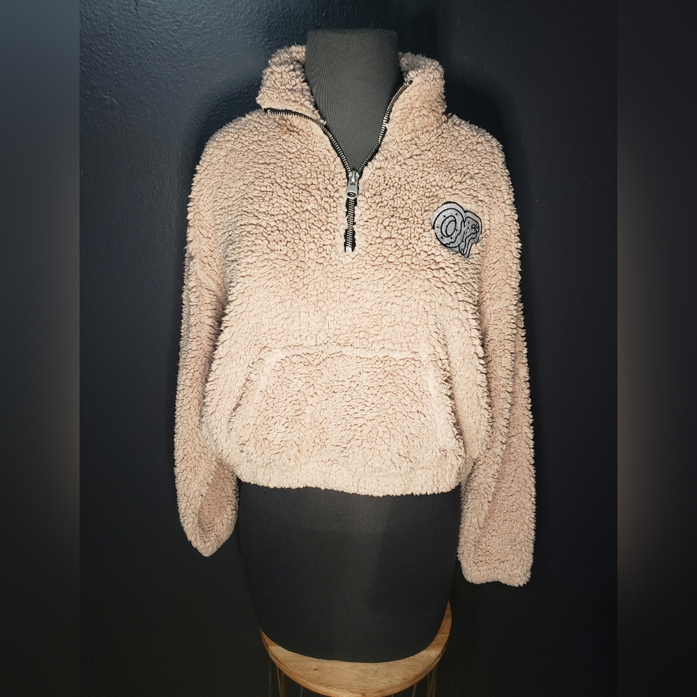 30. Odd Future Cream Teddy Jacket
